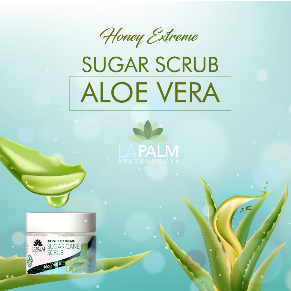 Honey Extreme Sugar Scrub Aloe Vera