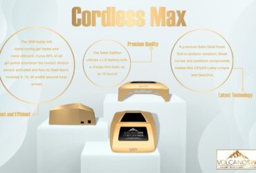 Volcano Spa Cordless Max Lamp: The Ultimate Solution for Quick and Efficient Gel Nail Curing