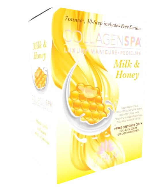 Collagen Spa – Milk & Honey 10 Step with Pedi Kit