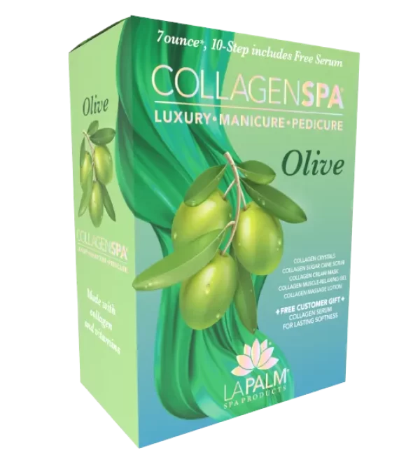 Collagen Spa – Olive 10 Step with Pedi Kit